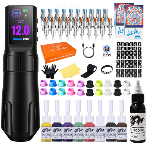 Tattoo machine set kabellos - tattoo,