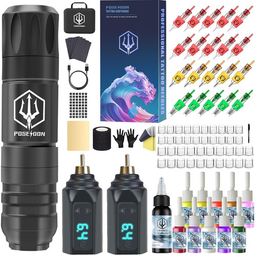 Wireless tattoo maschine set - wireless,