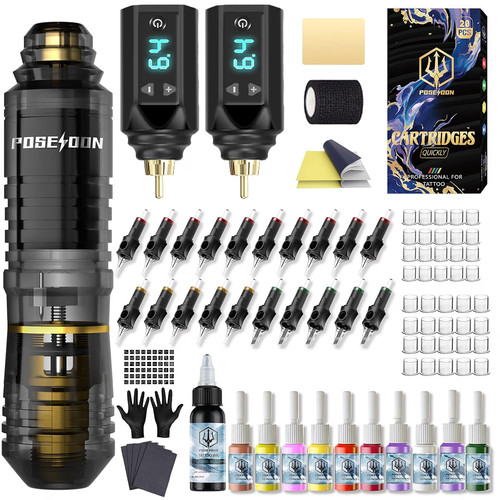 Akku rotary tattoo machine kit - tattoo,