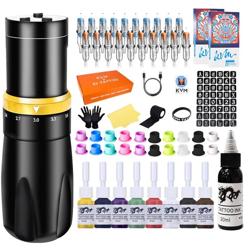 Tattoo gun kit wireless - tattoo,