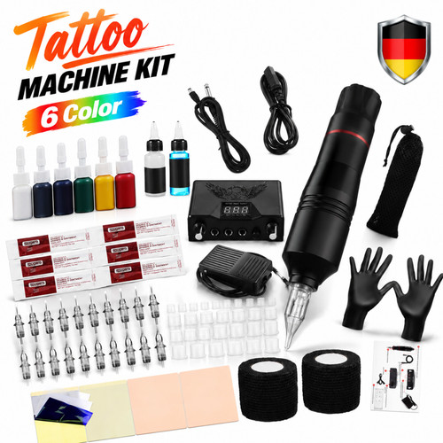 Anfänger tattoo maschine set - anfänger,