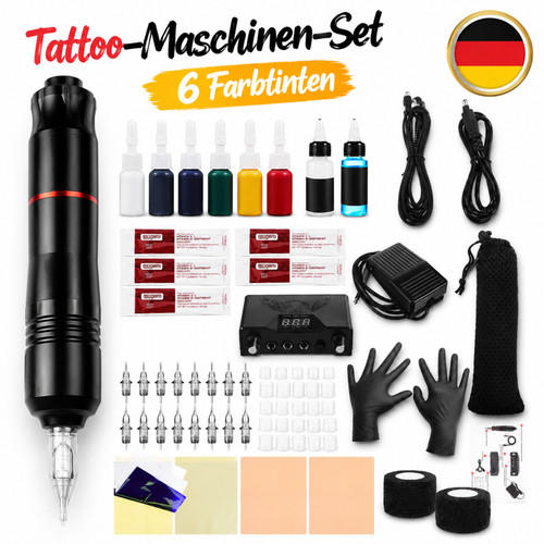 Anfänger tattoo maschine set - anfänger,