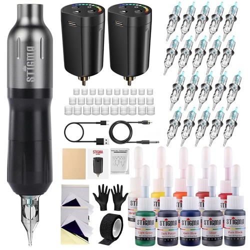 Tattoo maschine set wireless - tattoo-maschine,